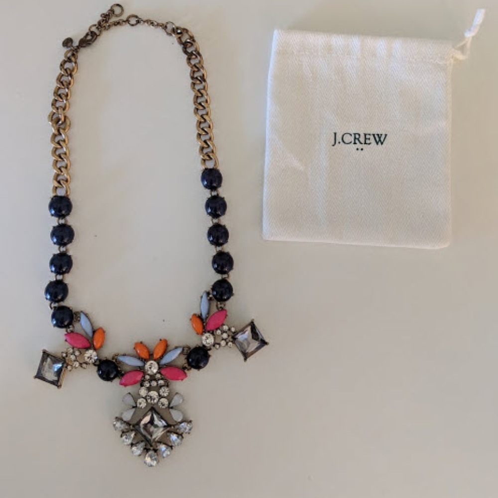 J.Crew Multicolor Stone Necklace